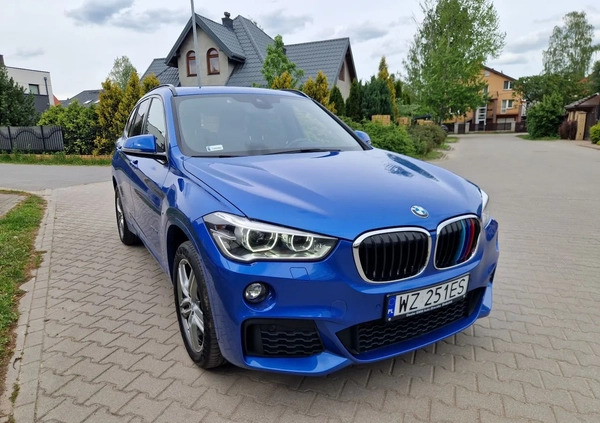 BMW X1 cena 109000 przebieg: 146000, rok produkcji 2017 z Warszawa małe 211